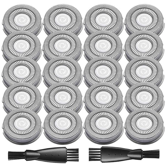 20PCS Pitbull Shaver Replacement Blade for Skull Shaver Replacement Heads, Skull Shaver Replacement Blades for Pitbull Gold Replacement Blades, Pitbull Skull Shaver Replacement Blade, Bald Man Gifts