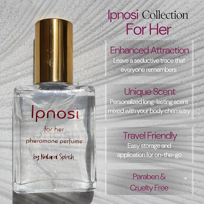 Ipnosi - Pheromone Infused Perfume For Her – Long-Lasting Fragrance – Essential Oil - By Natural Splash- (Ipnosi Women)