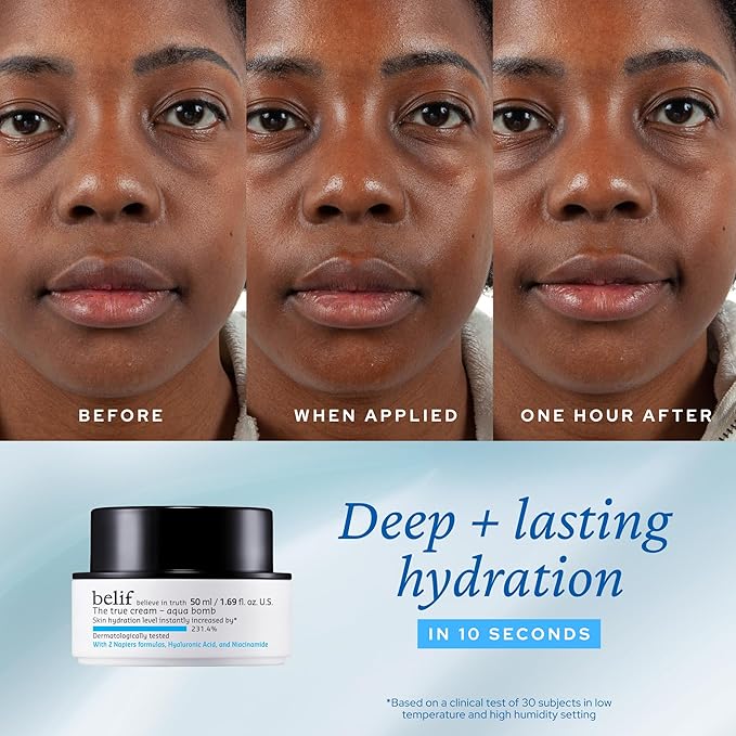 belif Aqua Bomb Home & Away Set: Full Size & Mini Aqua Bomb Daily Lightweight Face Moisturizer