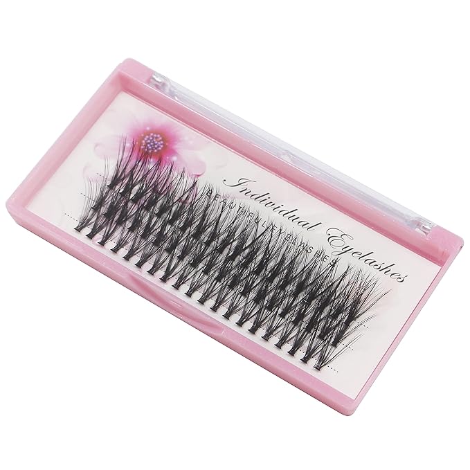 Bodermincer 20D 0.07mm Thickness 8-22mm To Choose Grafting False Eyelashes False Eyelashes Individual Natural Long Mink Fake Eyelashes Extension Handmade Bulk Wholesale (20mm)