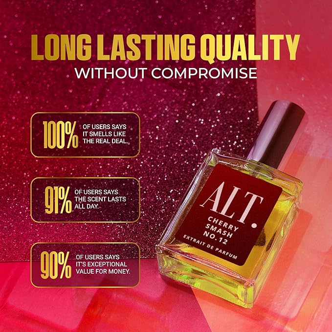 ALT. FRAGRANCES Cherry Smash No. 12 Extrait de Parfum 100ml for Men and Women Inspired by Lost Cherry