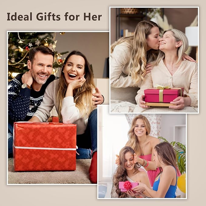 Lighted Makeup Mirror, Brightness Adjustable, 4000 mAh Rechargeable Double Sided Magnifying Mirror 1x/10x with 3 Colors, 360° Rotation Vanity Mirror, Memory Function, Women Gift