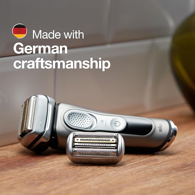 Braun Series 9 Electric Shaver Replacement Head - 92S - Compatible with all Series 9 Electric Razors 9290cc, 9291cc, 9370cc, 9293s, 9385cc, 9390cc, 9330s, 9296cc