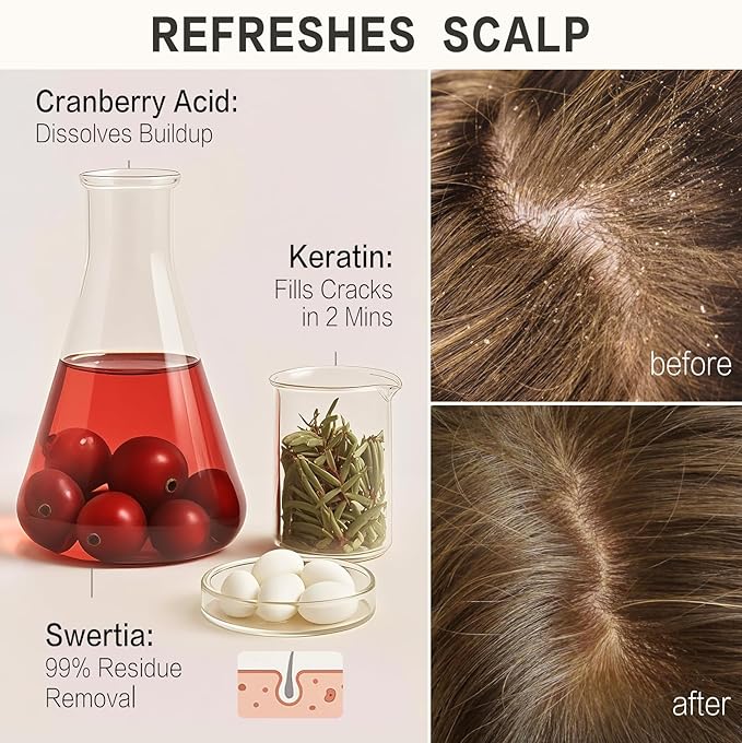 Japanese Shampoo and Conditioner Set for Women,Sulfate Free Shampoo for Oily Hair,Paraben Free,Dye Free,Organic Rose Scent,Clarifying Shampoo Moisturizing and Refreshing Natural Hair Care,32oz