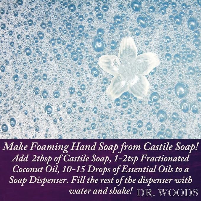 Dr. Woods Refreshing and Relaxing Pure Liquid Castile Soap with Organic Shea Butter Combo (2 Assorted 32 Ounce Bottles)