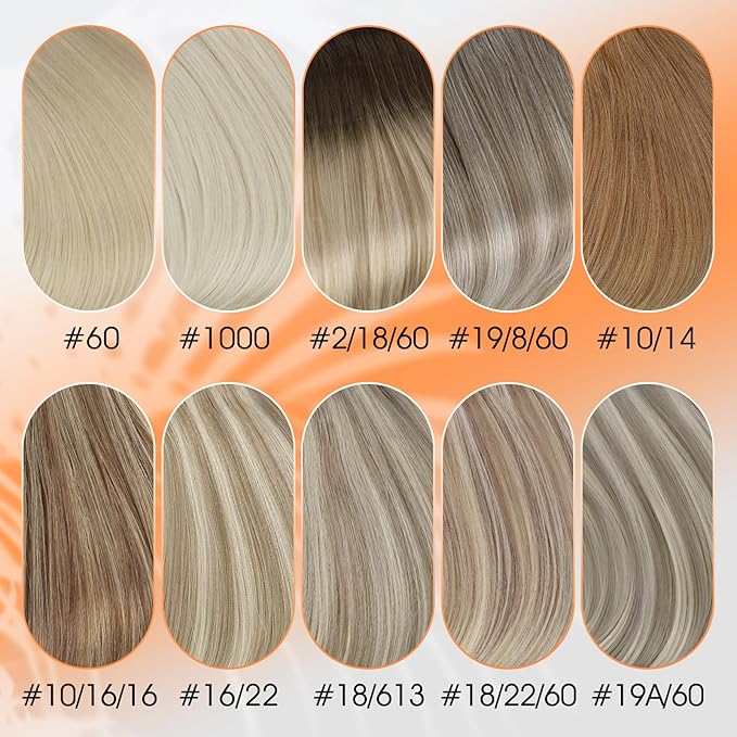 Full Shine Clip in Hair Extensions Real Human Hair Balayage Thick Hair Extensions Clip ins Golden Brown to Dark Blonde Remy Hair Clip in Extensions Double Weft 7 Pcs 18 Inch 135 G