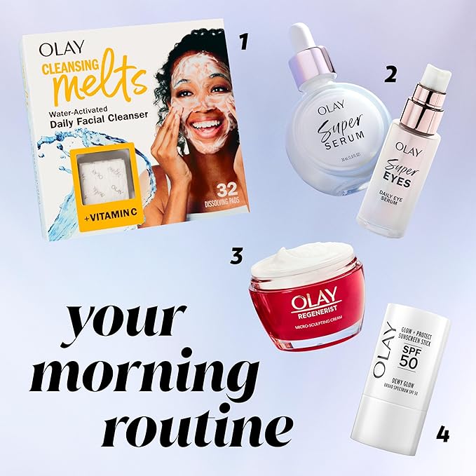 Olay Super Eye Serum - Vitamin C, Caffeine, Niacinamide, Amino Peptide, Aloe Vera - Brightens Dark Circles, Anti-Wrinkle, Anti-Aging, Brightening, Smooths Fine Lines, Firming, Hydrating, 0.45 Oz