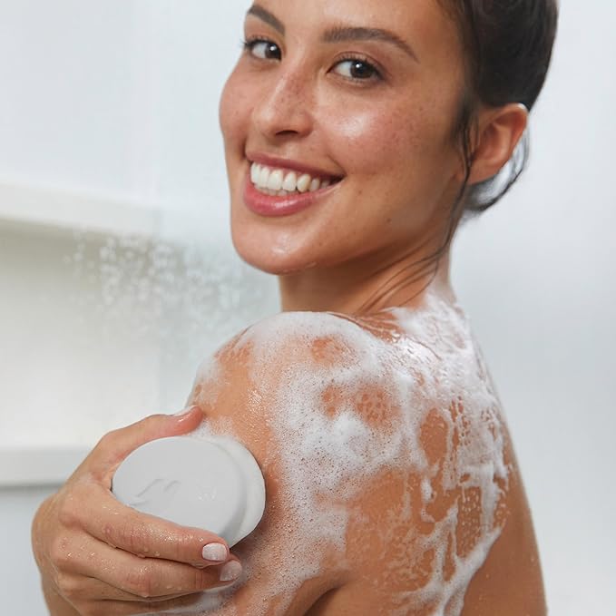 Dove Beauty Bar Soap Deep Exfoliating Charcoal Powder & Glycerin 14 count,for Softer, Smoother Skin,Scrubs Away Impurities 3.75oz