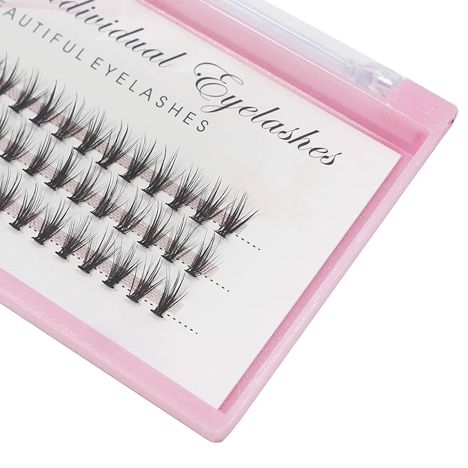 Bodermincer 20D 0.07mm Thickness 8-22mm To Choose Grafting False Eyelashes False Eyelashes Individual Natural Long Mink Fake Eyelashes Extension Handmade Bulk Wholesale (9mm)