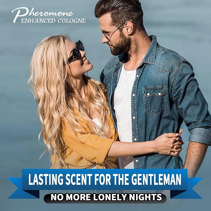 15 mL Pheromone Cologne for Men to Attract Women - Long-Lasting Scent Mens Colognes - Enhanced Confidence & Attraction Pheromone Infused Perfume for Men - Pheromones Hypnosis Men's Cologne