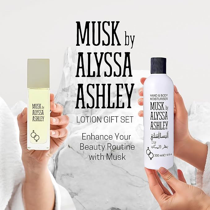 Alyssa Ashley Musk Perfume and Lotion Set