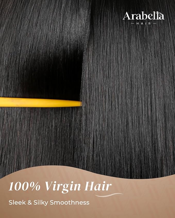 Arabella Hair 12inch 6x6 Bob Wig Human Hair Real 210% Density Ready to Go Glueless Wig 12a Straight Bob Wigs Human Hair Pre Cut Lace Pre Bleached Tiny Knots (12inch, 6x6 Glueless Bob)