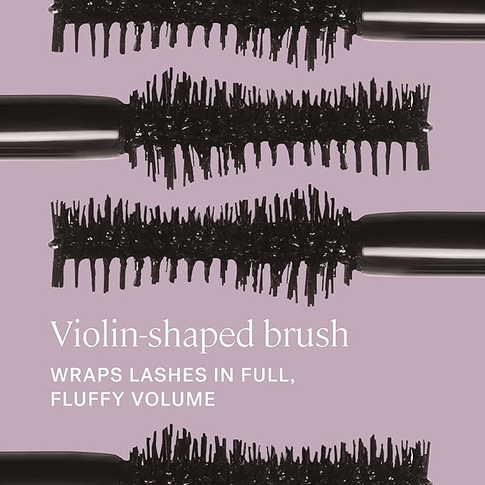ILIA - Fullest Volumizing Mascara | Non-Toxic, Vegan, Cruelty-Free, Smudge + Flake-Free, Safe For Sensitive Eyes, For Fuller, Thicker, & Healthier Lashes (Travel Size Mini, 0.13 oz | 4 ml)