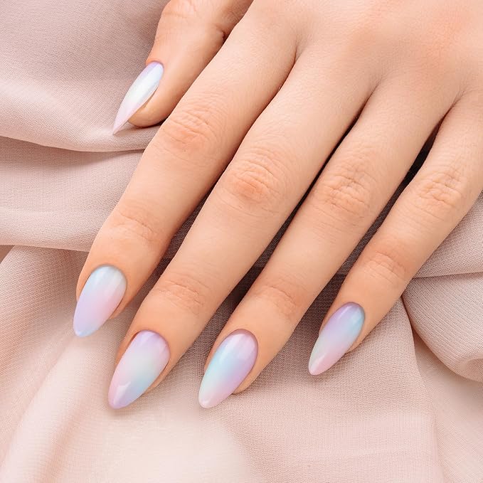 Apres Gel Couleur Combo Set, 5 Color Gel Nail Polish, Bright Nude Pastel Colors with Brush-X Nail Art Brush, 2024 Edition (Set 4)