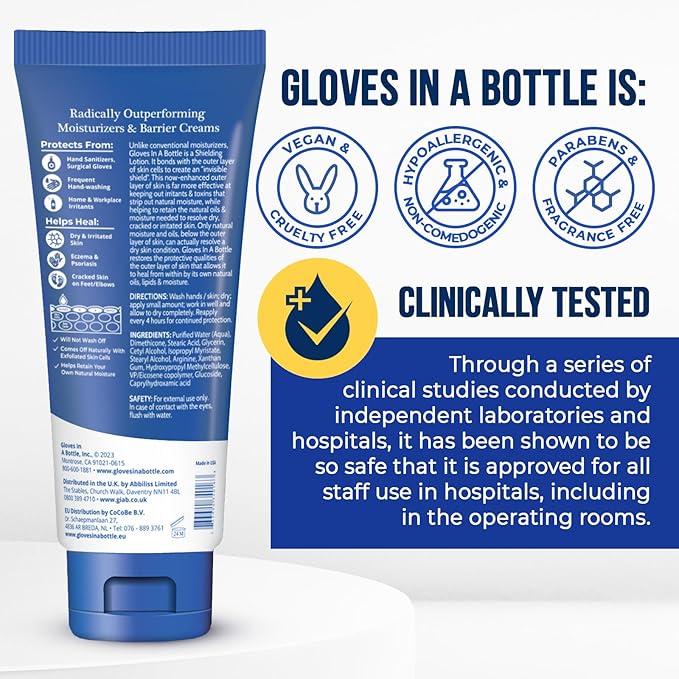 Gloves in a Bottle Skin Repair Lotion Gift Set for Dry Skin (5 Piece Set)