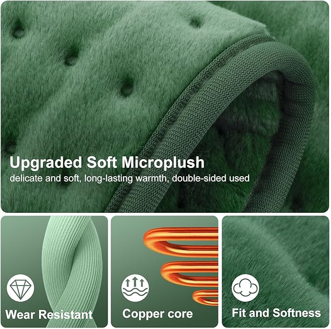 Heating pad for Back, Neck, Shoulder, Cramps and Leg Pain Relief, Heat Pads Christmas Gifts for Women, Men, Mom, Dad, Auto-Off,Machine Washable,Moist Dry Heat Options,Extra Large 12"x24"