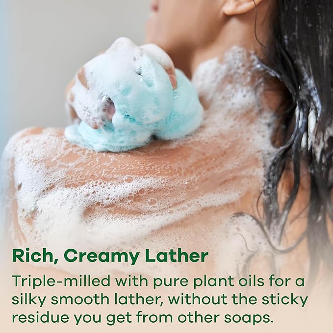 Australian Botanical Soap, Goat Milk Soap with Shea Butter, 6.6 oz. Bars, Triple Milled Body Cleanser, Made in Australia with Organic African Shea Butter and Native Goat Milk, All Skin Types