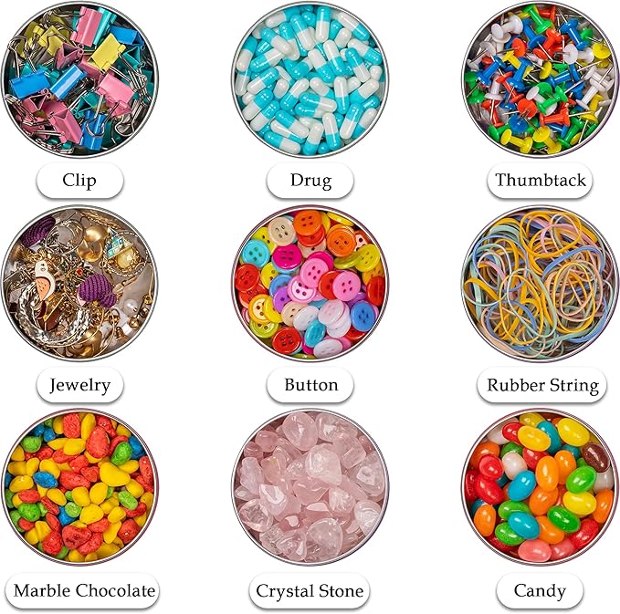 24 Pack 4oz Screw Top Aluminum Tin Jars with Screw Lids and Blank Labels - Refillable 120ml Metal Containers for Lip Balms, Candles, Salves, Spices, Crafts (Green)