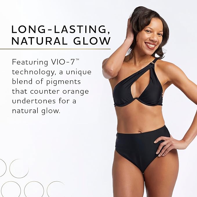 Norvell Sunless Self Tanning Bundle - Venetian Self Tanner Mousse with Bronzer, 8 Fl Oz + Streak-Free Tan Applicator Mitt - Premium Natural Looking Self Tanning Foam and Washable Self Tan Mitt