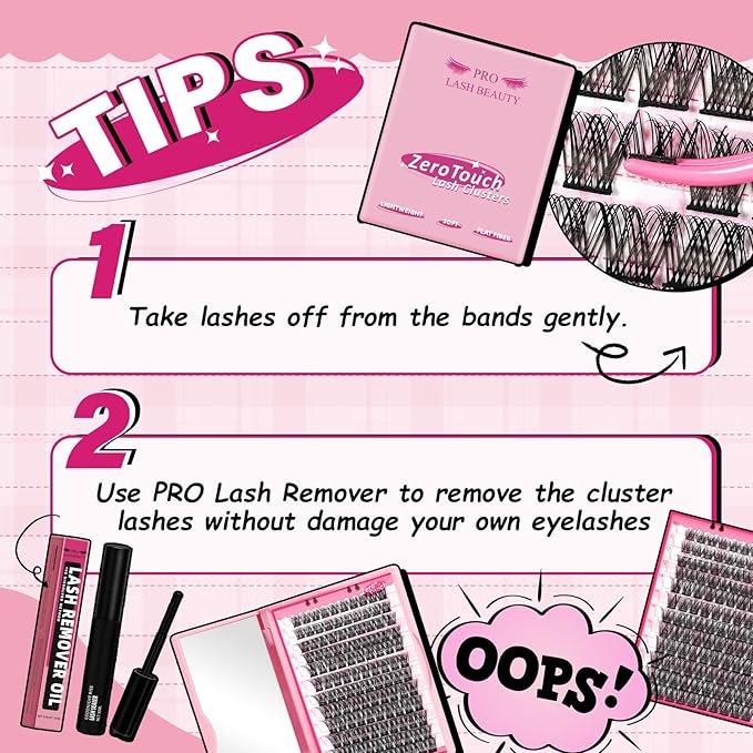 Lash Clusters, 120 Pcs Individual Cluster Lashes DIY Lash Extension Zero C-10-18mix Eyelash Clusters Volume Wispy Lashes Super Thin Band Reusable Soft & Comfortable(Featherlight-C-10-18 mix)