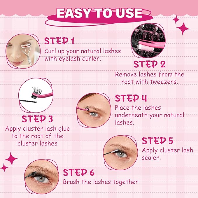 Lash Clusters, 120 Pcs Individual Cluster Lashes DIY Lash Extension Zero Lush-D-10-18mix Eyelash Clusters Volume Wispy Lashes Super Thin Band Reusable Soft & Comfortable(Lush-D-10-18 mix)