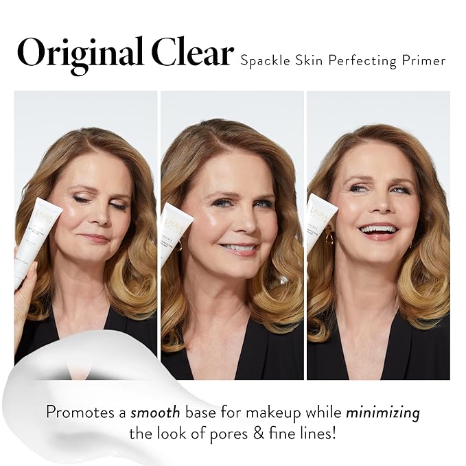 LAURA GELLER NEW YORK Spackle Mist Boost Setting Spray with Electrolytes + Spackle Original Makeup Primer with Hyaluronic Acid for Mature Skin