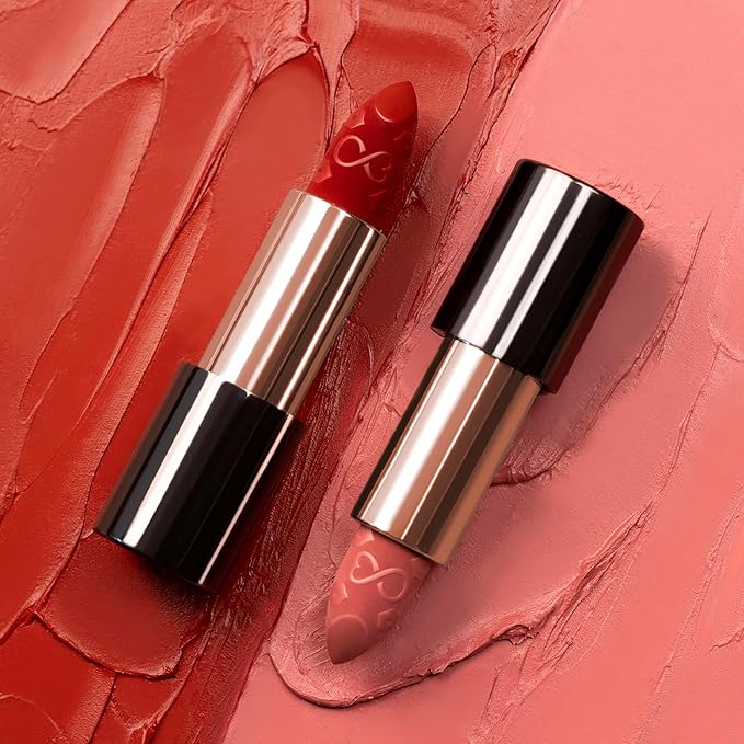 Sinful Matte Lipcolor - Long Lasting Lipstick - Creamy Matte Lipstick Hydrates Lips - Preservative-Free - 001 Sin - 0.12 oz