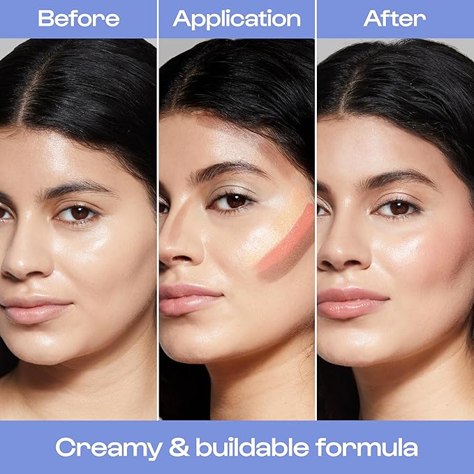 Alleyoop Stack The Odds - Stackable Makeup Palette - Cream Blush, Contour, Bronzer & Highlighter - Blendable Cream Make up Palette - Natural, Glowy Finish - Compact Stack Makeup for Travel, Sunkissed