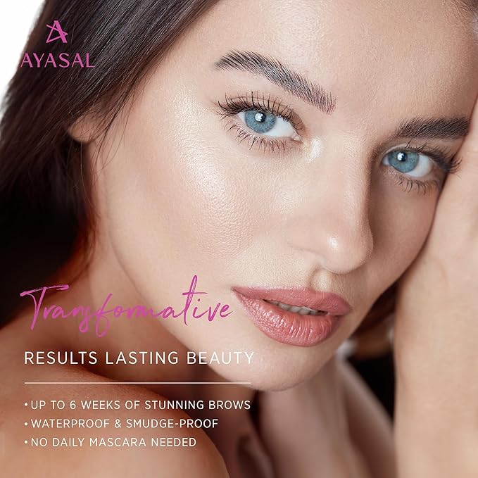 Brow Lamination Kit Perm Lift: Professional Results Long-lasting Eyebrow Lift & Brow Perm with Detailed Instructions - Easy DIY Eyebrow Laminate Set Home Beauty Supplies (Purple)