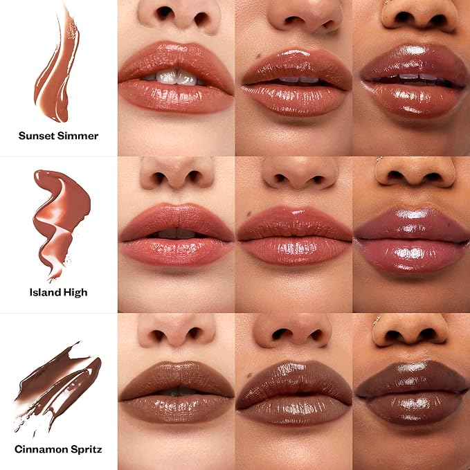 Kosas Wet Stick Moisturizing Shiny Sheer Lipstick with Ceramides, Hyaluronic acid, Peptides and Mango Butter - Soothes, Softens, and Moisturizes Lips – Sunset Simmer