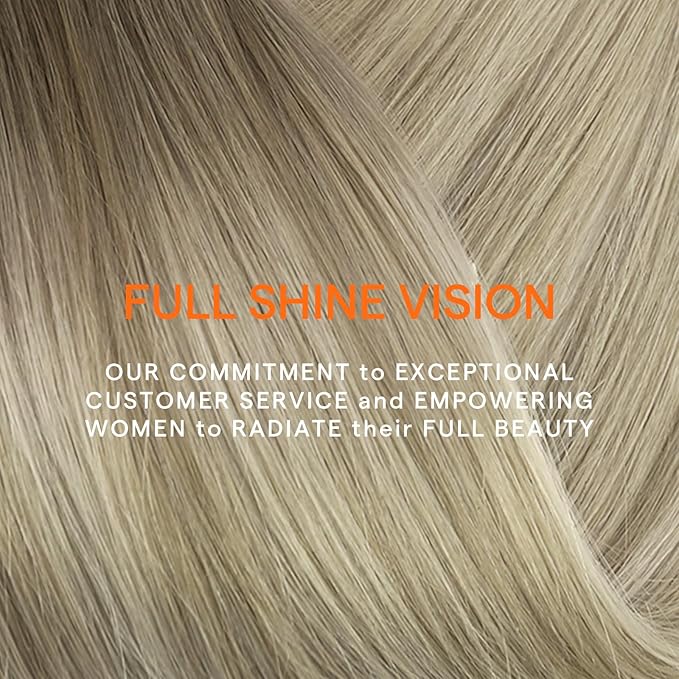 Full Shine Balayage Blonde Clip in Human Hair Extensions Short Clip in Hair Extensions for Women Grey to Light Ash Brown Mix Blonde 12 Inch 7 Pcs 95 G