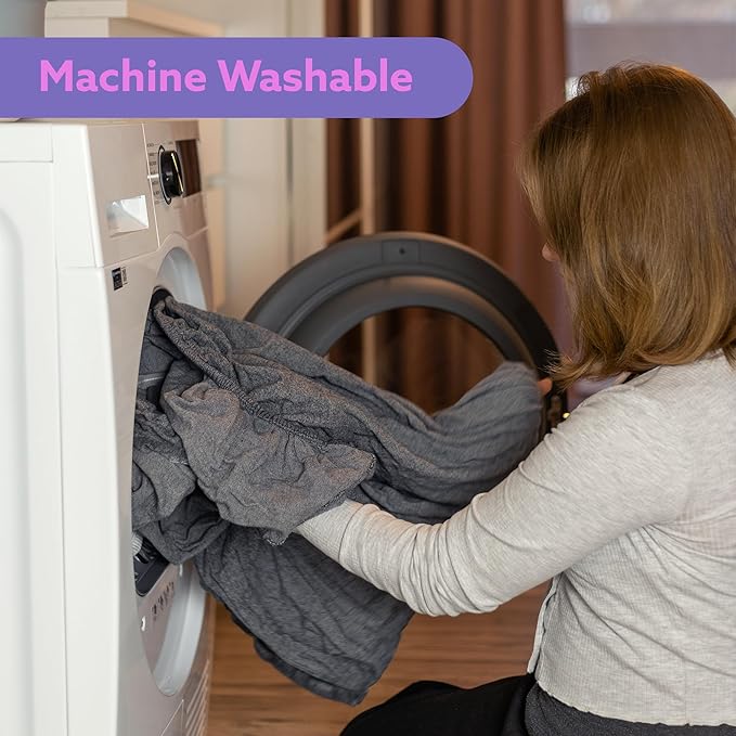 Massage Table Sheets Sets – 4 Set Bundle, 120GSM Double Brushed Microfiber, Premium Massage Sheets Sets, Spa Bed Sheets for Esthetician, Wrinkle & Oil Resistant, Gray