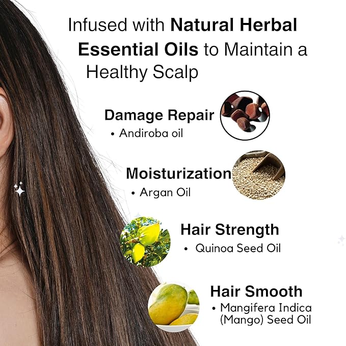 Moist Diane Keratin Shampoo and Conditioner Set for Damaged Hair Women & Men, Organic Hair Care with Argan Oil & Keratin from Japan, Silicone & Sulfate Free, EXTRA DAMAGE REPAIR, 30.4 Fl Oz