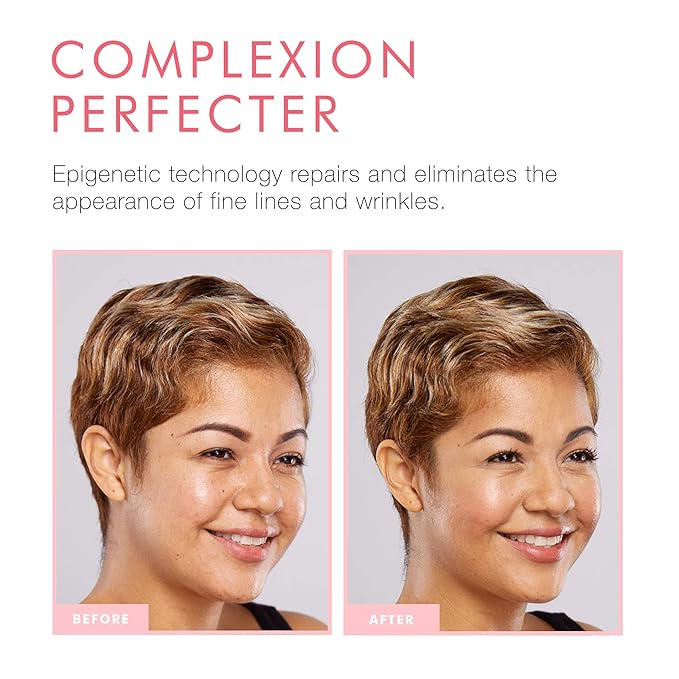 Beauty For Real MVP Tinted Moisturizer & Concealer, Medium 3 - Also Acts as a Primer, SPF 25 Sunscreen & Complexion Perfector - Anti-Aging Hydration & Coverage - 1.5 fl oz