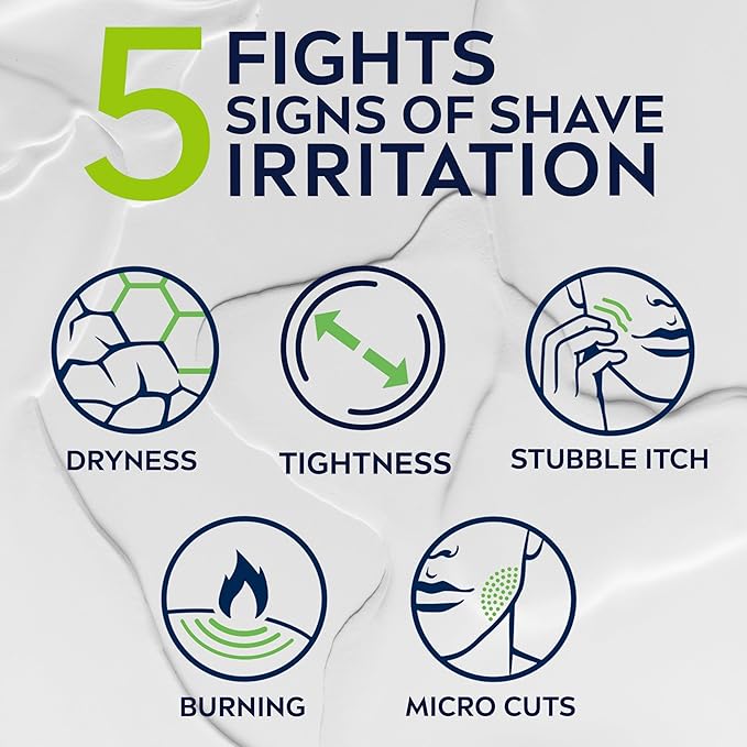 NIVEA MEN Sensitive Shave Foam with Vitamin E, Soothing Chamomile and Witch Hazel Extracts, 6 Pack of 7 Oz Cans