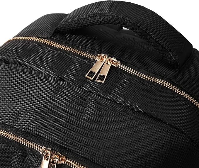 Backpack Design, Barbers Supplies Bag Case Organizer for Clippers, 18.8x13.5x8.5in, 20L, Black