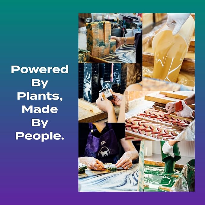 Zum Indigo Wild Hand Soap - Natural Liquid Hand Soap - for Bathroom & Kitchen - Lemongrass Scent - 12 oz (4 Pack)