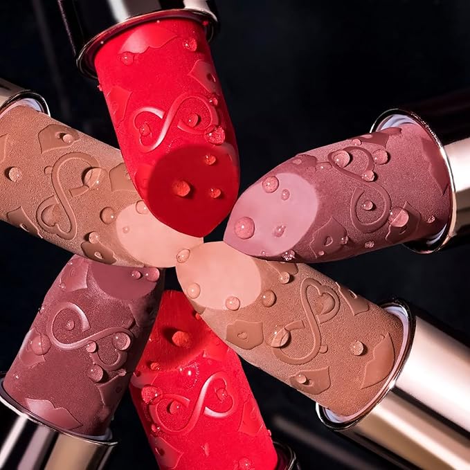 Sinful Matte Lipcolor - Long Lasting Lipstick - Creamy Matte Lipstick Hydrates Lips - Preservative-Free - 001 Sin - 0.12 oz