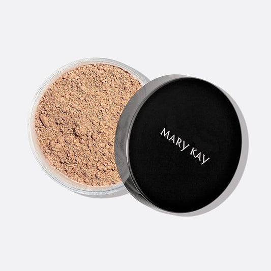 Marykay Silky Setting powder (Light Medium Beige) -Matte, 0.03 Ounce (Pack of 10)