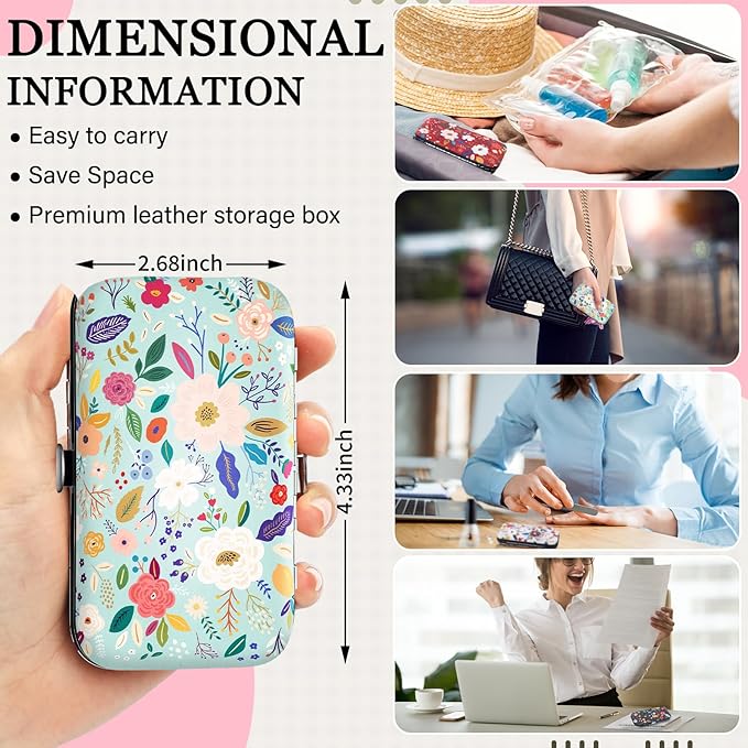 Gisafai 12 Set Thank You Employees Appreciation Gifts for Women Inspirational Manicure Set Nail Clipper Bulk for Nurse Week Gift Office Coworkers Customers Staff