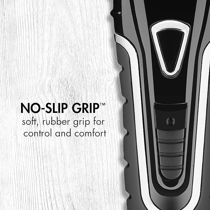 Conair Barber Hair Clippers, Barbershop Series No-Slip Grip 16-Piece Hair Cutting Kit