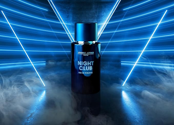 Night Club Eau De Toilette - Spray Perfume for Men - Fresh Floral Scent - Notes of Pepper, Apple, Incense, Bergamot - Made in France - 3.38 fl.oz