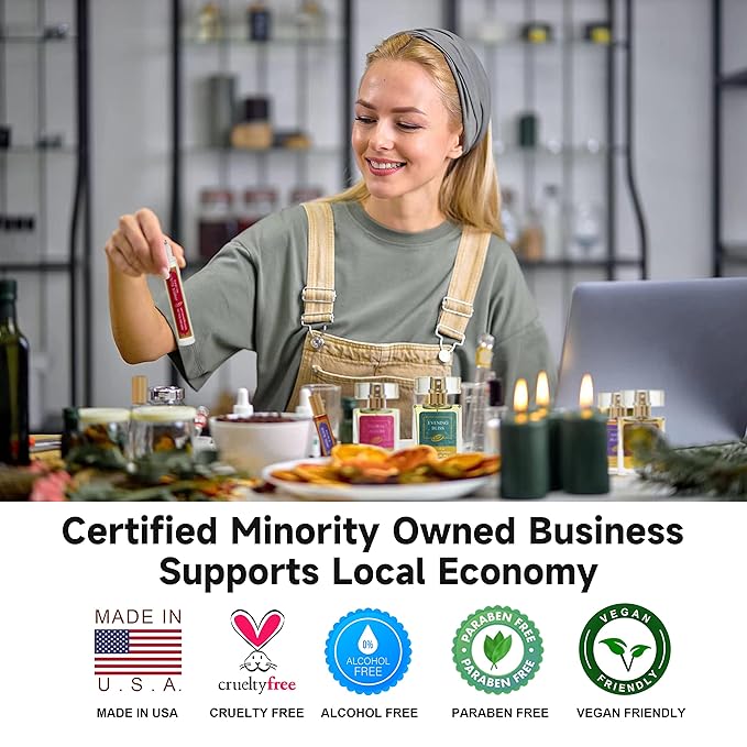 Zoha Jasmine Bloom - Jasmine Perfume for Women and Men, Alcohol Free Perfume Oil Roll On and Fragrance Mist