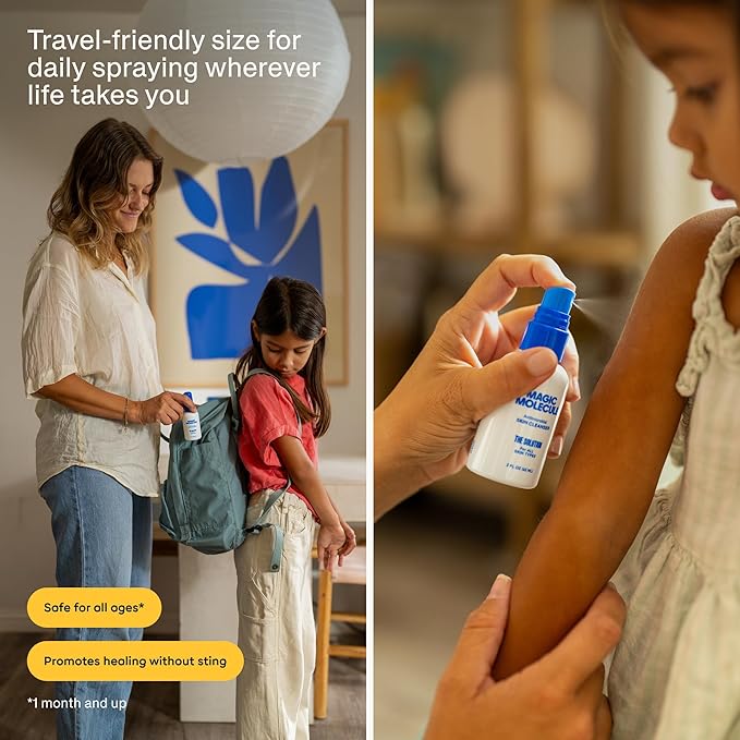 Skin Cleanser for All Types, Hypochlorous Acid Spray Helps Heal Acne Prone, Eczema and Itchy Rashes and 50 Other Skin Ailments, Safe for Multiple Daily Uses, 8 oz Spray