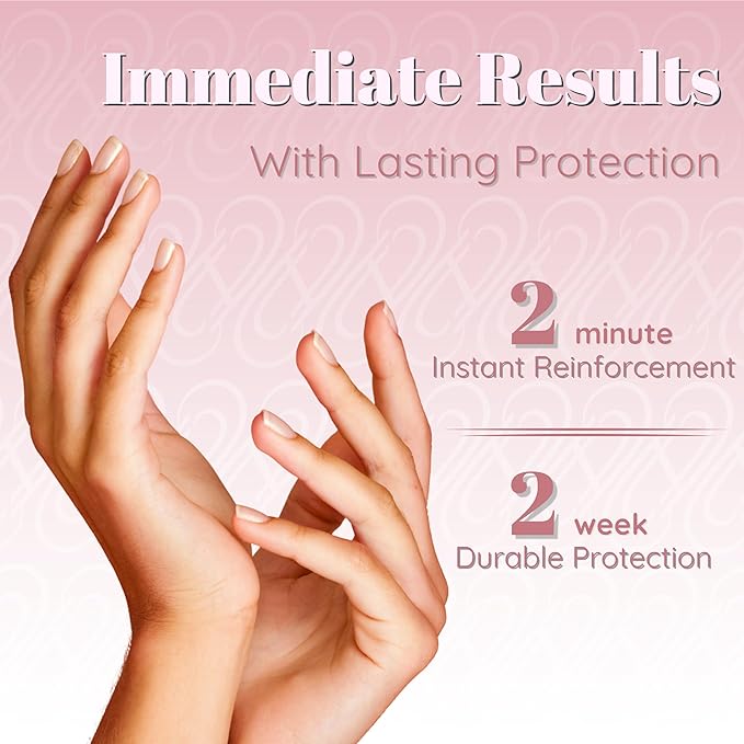 Tammy Taylor Nail Plump Nail Hardener | Extra Strength Healthy Natural Nail Strengthener Polish for Thin Nails and Split Nail Growth Oil Treatment | Helps Repair Damaged Nailbeds and Nail Biting | Kit