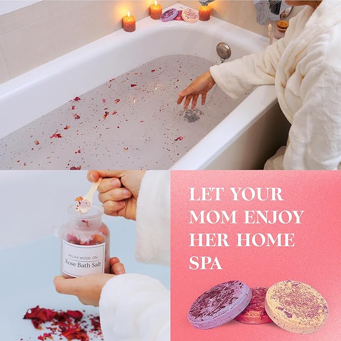 Best Mom in the World Mothers Day Gifts Set - Gifts for Mom from Daughter Son Relaxing Gifts for Women Set – Gift for Any Occasion – Mom Birthday Gifts Box – Gift Box for Mother's Day