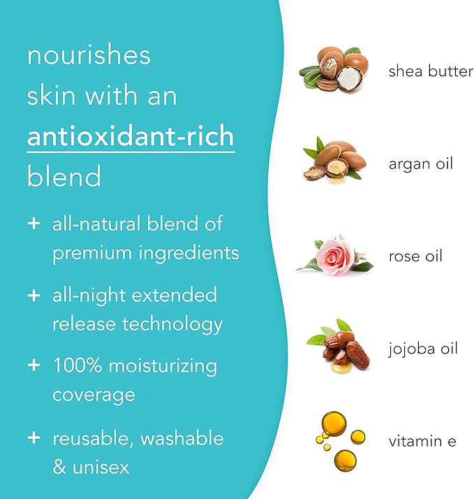 Barefoot Scientist Sleep On It Overnight Moisturizing Gel Socks, Low Profile Ankle Socks, Nourish Your Feet, Grey, L