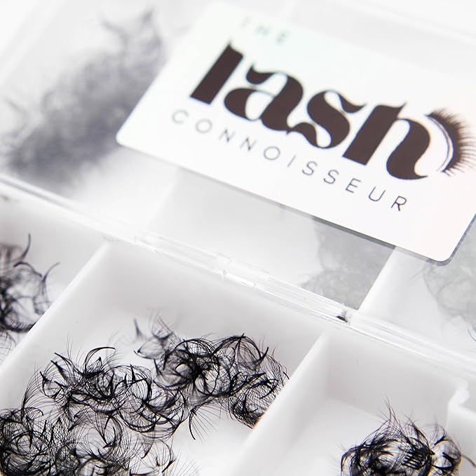 8D - D Curl 750 Fans Mixed Promade Fans Lash Extensions | TLC Lash Supplies 4D to 16D Premade Fans 7 mm to 16 mm Mixed Length Thin Base Premade Fans Eyelash Extensions (8D - D Curl, 14-15-16 mm)