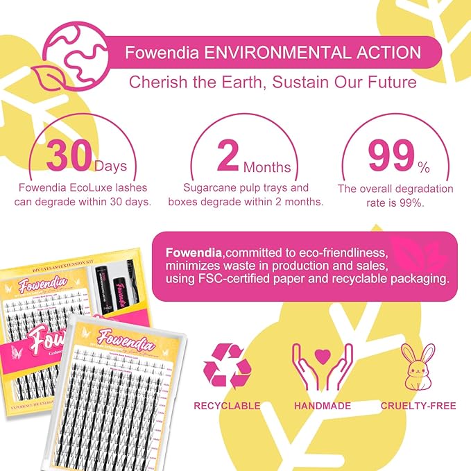 Manga Lash Clusters 8-18mm Fairy Eyelash Clusters DIY Lash Extension 0.3mm Wispy Individual Cluster Eyelash Extensions, California Sunset