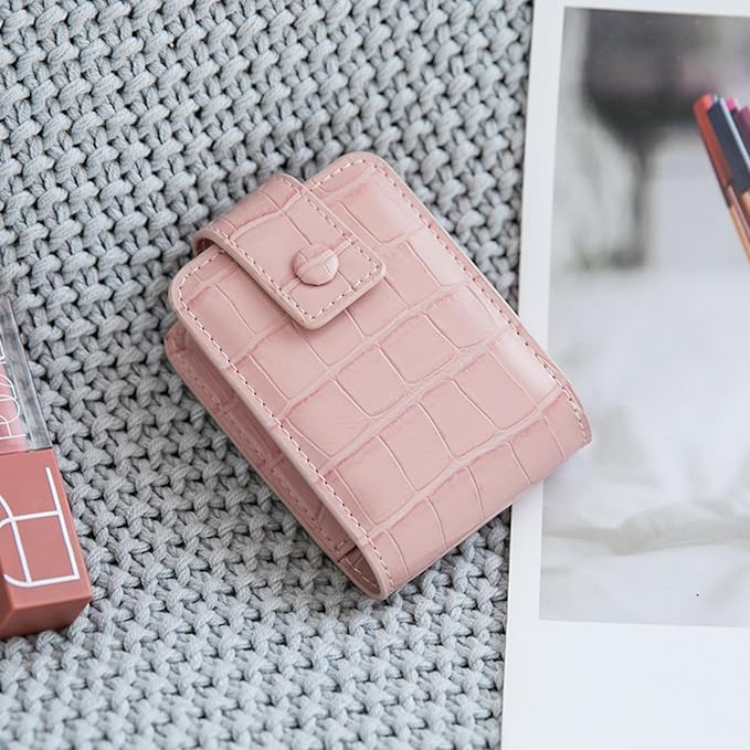 Earnda Makeup Lipstick Case for Outside Mini bag Travel Cosmetic Pouch